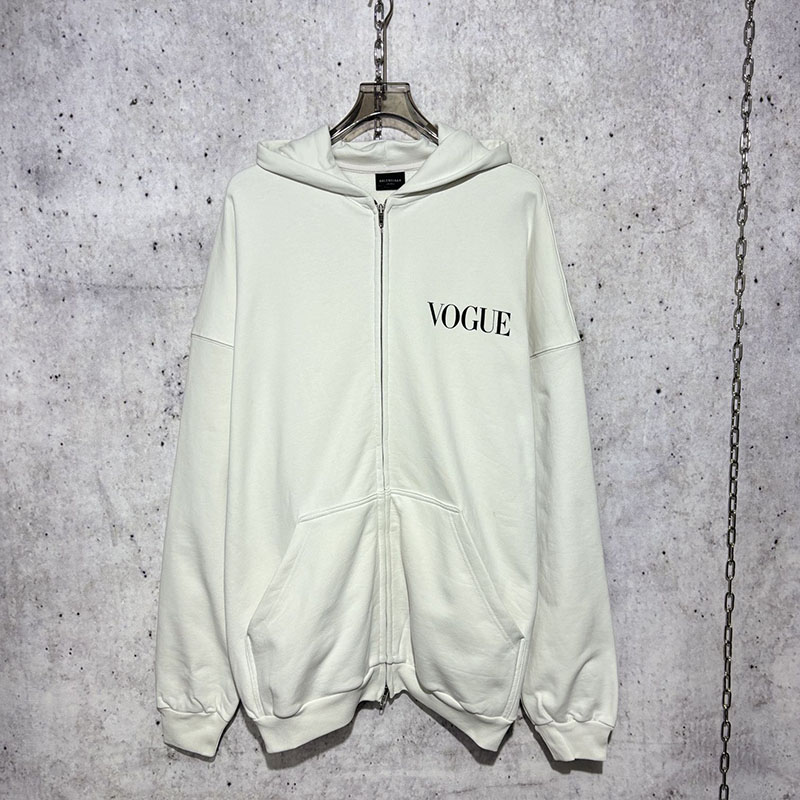 발렌시아가 보그 VOGUE 후드 집업