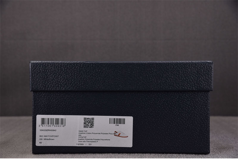 디올 B01 매치포인트 스니커즈 화이트 브라운