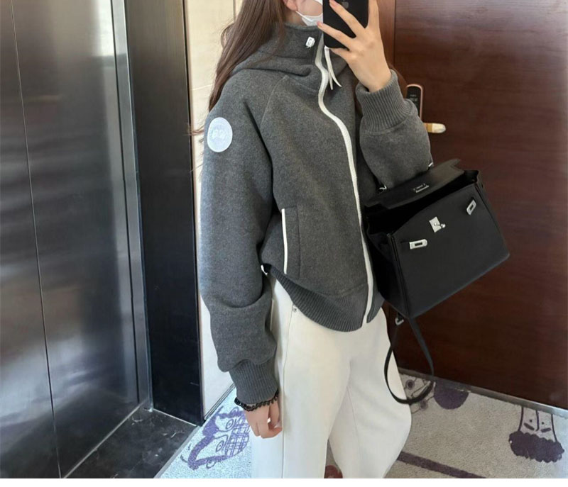 캐나다구스의 칠리왁 플리스 봄버 자켓