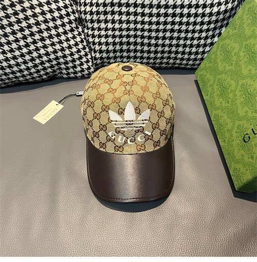 아디다스x구찌 로고 볼캡