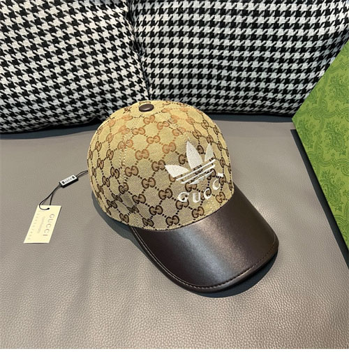 아디다스x구찌 로고 볼캡