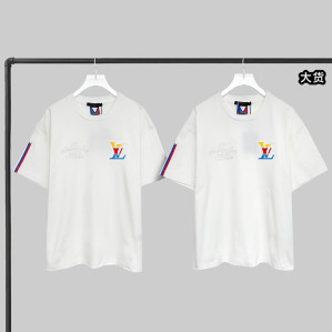 루이비통 아메리카 컵 그래픽 LV 반팔 티셔츠