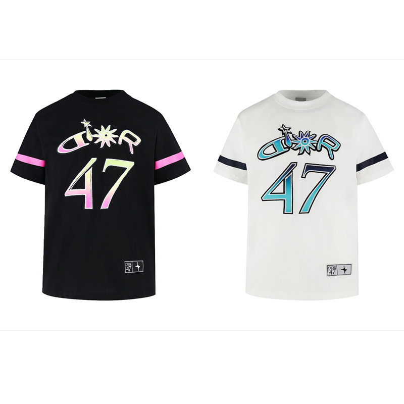 디올 x 루이스 해밀턴 47 반팔 티셔츠