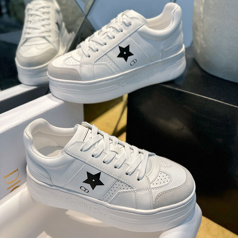 디올 스타 플랫폼 스니커즈 화이트