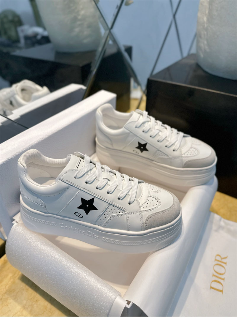 디올 스타 플랫폼 스니커즈 화이트