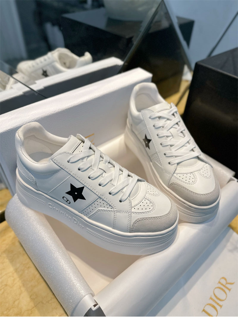 디올 스타 플랫폼 스니커즈 화이트