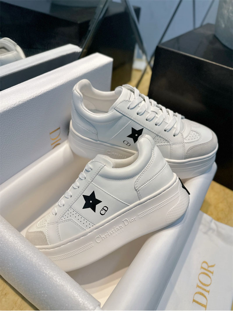 디올 스타 플랫폼 스니커즈 화이트