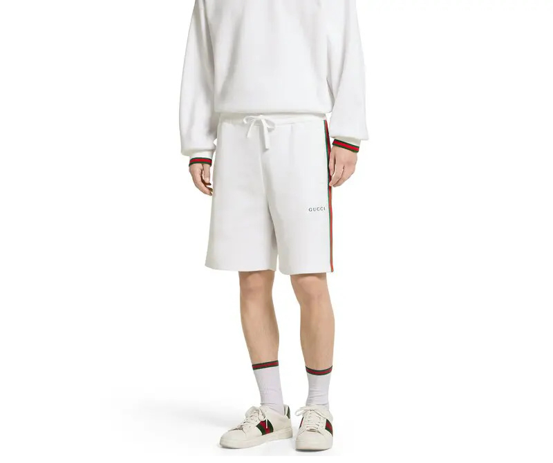 구찌 웹GG 코튼 숏 팬츠