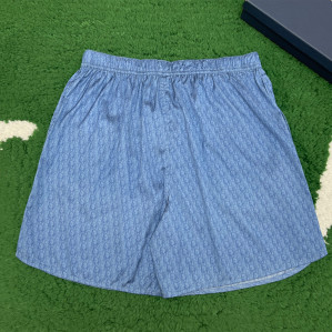 디올 오블리크 아이코닉 실크 코튼 트윌 쇼츠 “2COLOR”