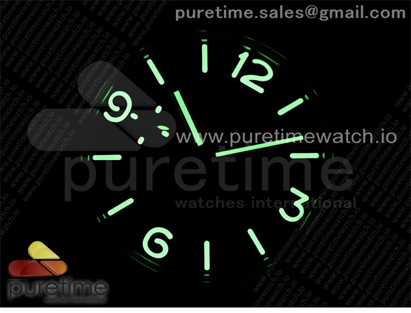 HW공장 파네라이 루미노르 PAM127 1950에디션 블랙다이얼 가죽스트랩 PAM127 E HWF 1_1 Best Edition Black Dial on Brown Leather Strap A6497