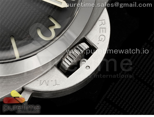 HW공장 파네라이 루미노르 PAM127 1950에디션 블랙다이얼 가죽스트랩 PAM127 E HWF 1_1 Best Edition Black Dial on Brown Leather Strap A6497