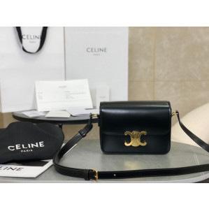 셀린느 Teen Triomphe Bag Shiny Calfskin