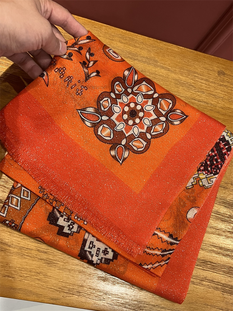 에르메스 캐시미어 숄 머플러