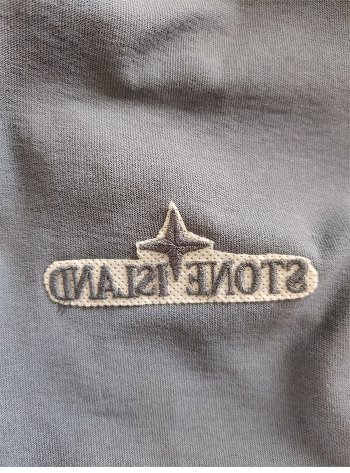 스톤아일랜드 23SS 20444 오버사이즈 핏 자수 티셔츠