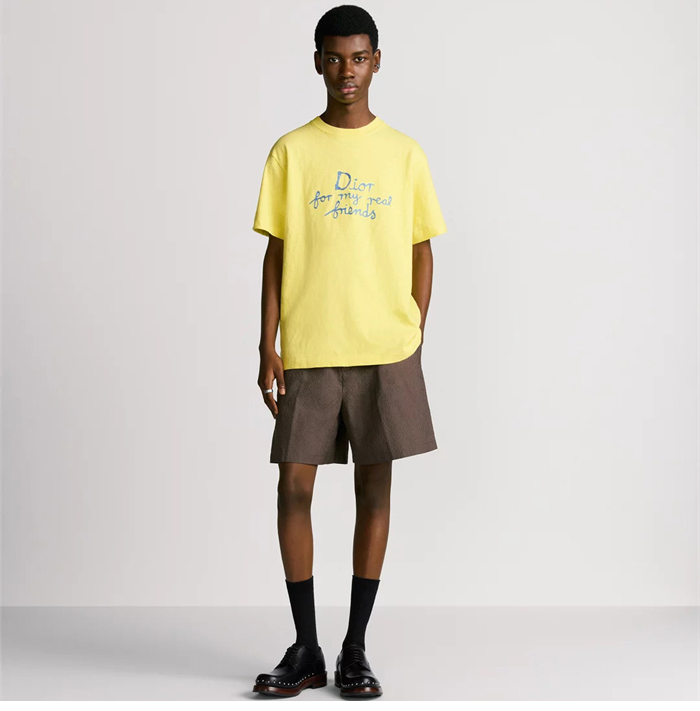 디올 x 힐튼 넬 캐주얼 반팔 티셔츠