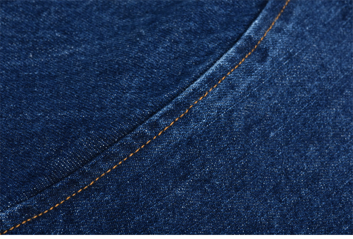 루이비통 VVN 라벨 데님 블렌드 쇼트 슬리브드 셔츠