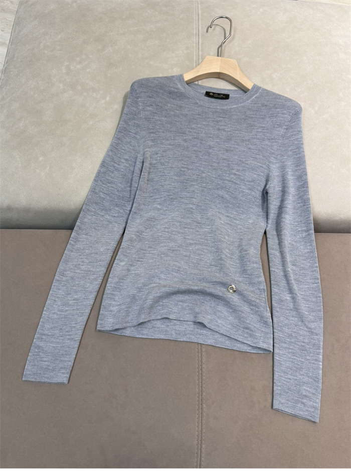 로로피아나 캐시미어 라운드 니트 5컬러