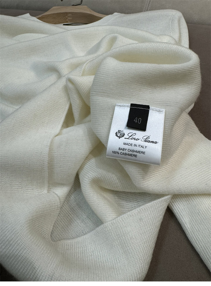 로로피아나 캐시미어 라운드 니트 5컬러