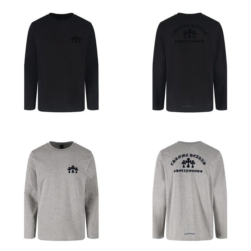 크롬하츠 트리플 크로스 헐리우드 롱슬리브 티셔츠
