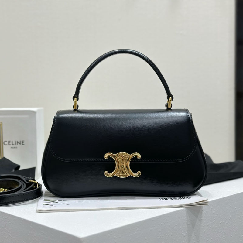 셀린느 틴 롤라 백 샤이니 카프스킨 