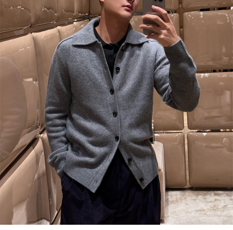 버버리 EKD 캐시미어 가디건