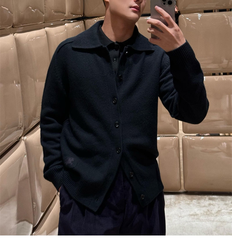 버버리 EKD 캐시미어 가디건