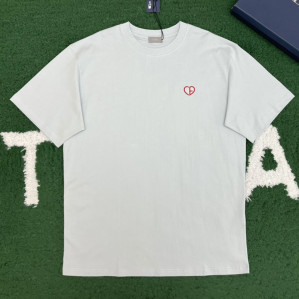 디올 CD 하트 캐주얼 핏 티셔츠 2컬러