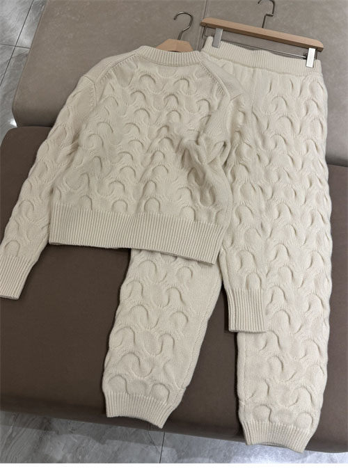 로로피아나 Cocooning 캐시미어 스웨트셔츠 / 스웨트팬츠 세트