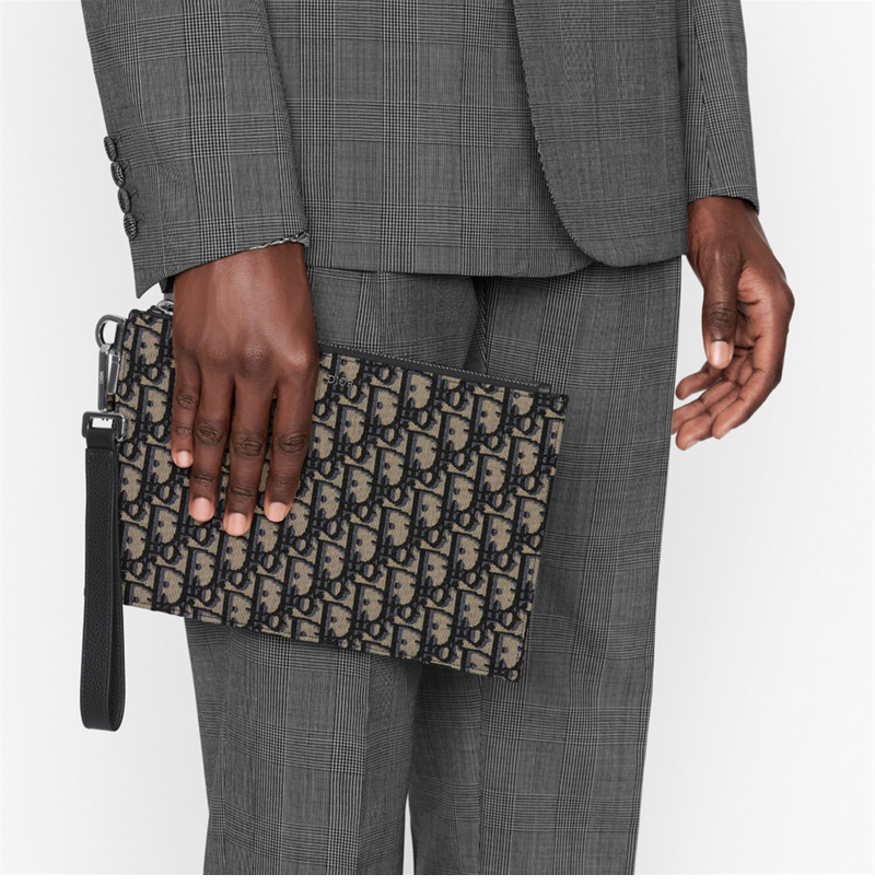 디올 오블리크 A5 클러치백 파우치