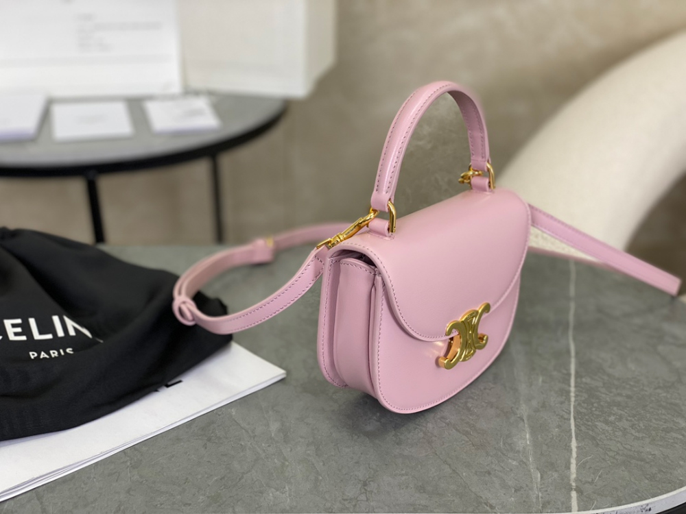 셀린느 Mini Clea Vesace Calfskin