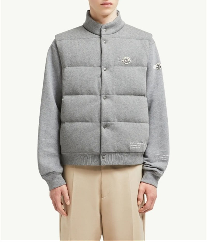 몽클레어 x 프라그먼트 코튼 다운 질레