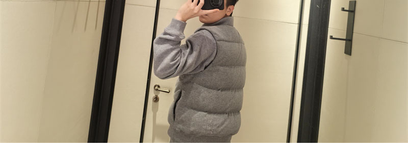 몽클레어 x 프라그먼트 코튼 다운 질레