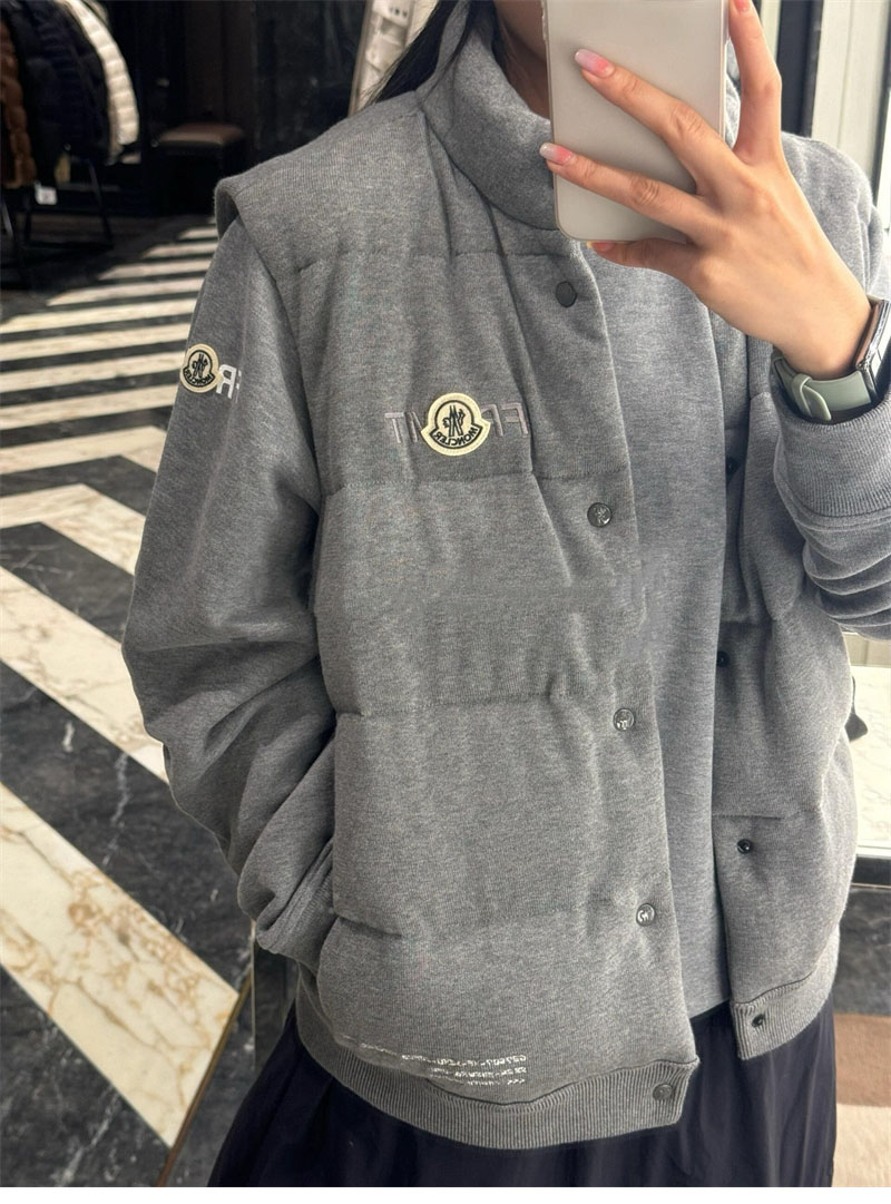 몽클레어 x 프라그먼트 코튼 다운 질레