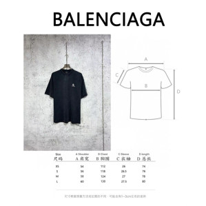 발렌시아가 스포티 B 로고 반팔 티셔츠 2컬러