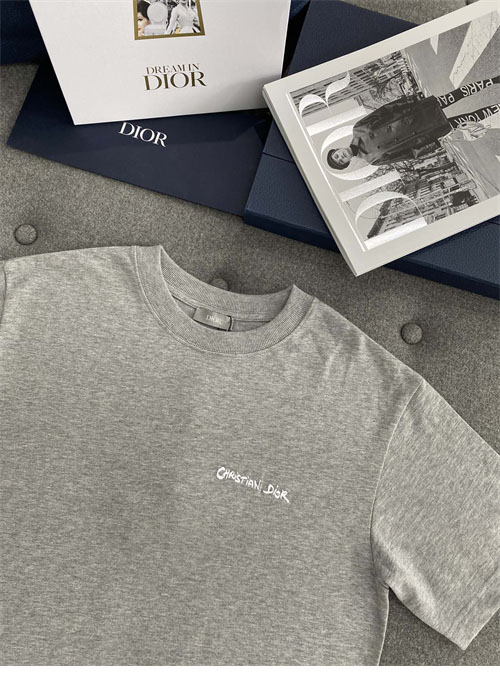 디올 Christian Dior Tag 오버사이즈 반팔 티셔츠