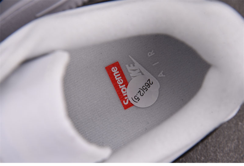 나이키 x 슈프림 에어포스 1 로우 SP 화이트/블랙 CU9225-102