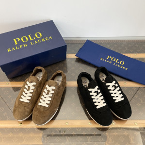 폴로 랄프로렐 포니 스웨이드 스니커즈