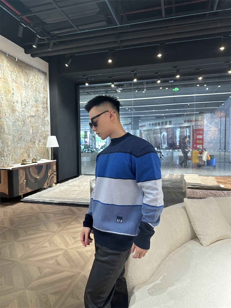 디올 CD 다이아몬드 캐시미어 코튼 저지 스웨터 니트