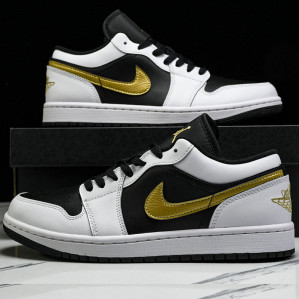 나이키 에어조던1 로우 메탈릭 골드 553558-172