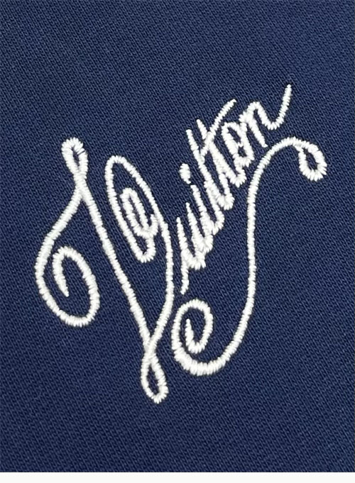 루이비통 그래픽 LV 노티컬 로프 시그니처 코튼 저지 후드