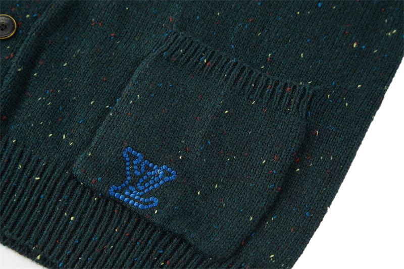 루이비통 x 니고 포켓 LV 캐시미어 가디건