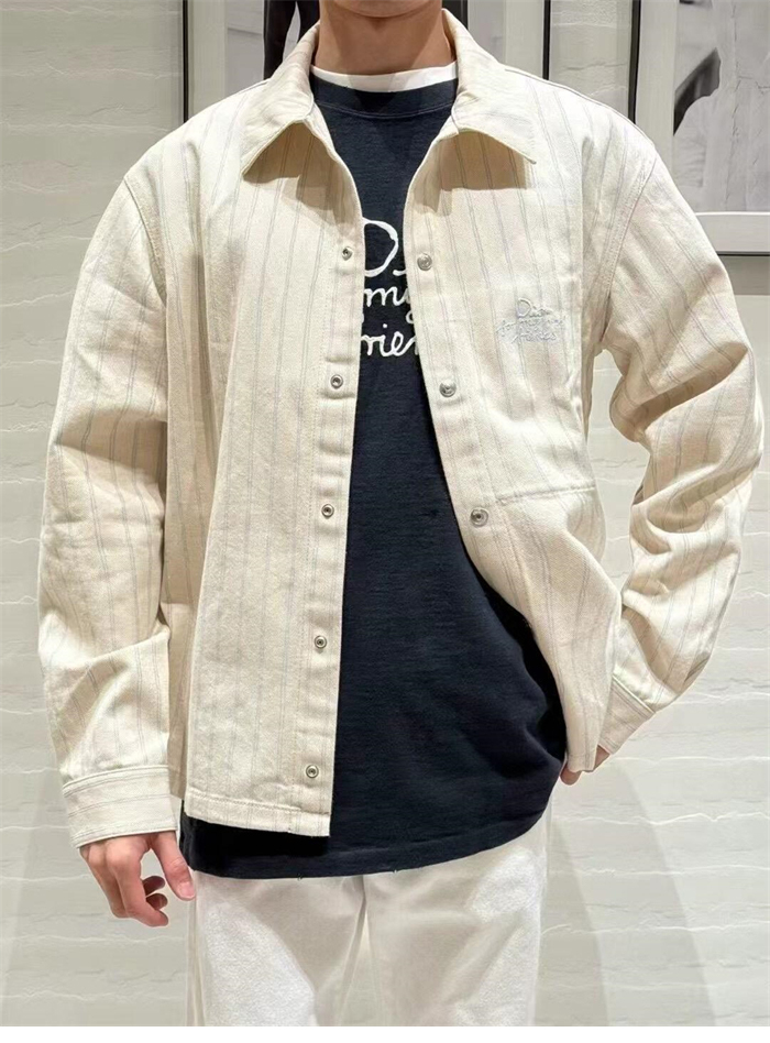 디올 x 힐튼 넬 오버셔츠 블루종 데님 자켓