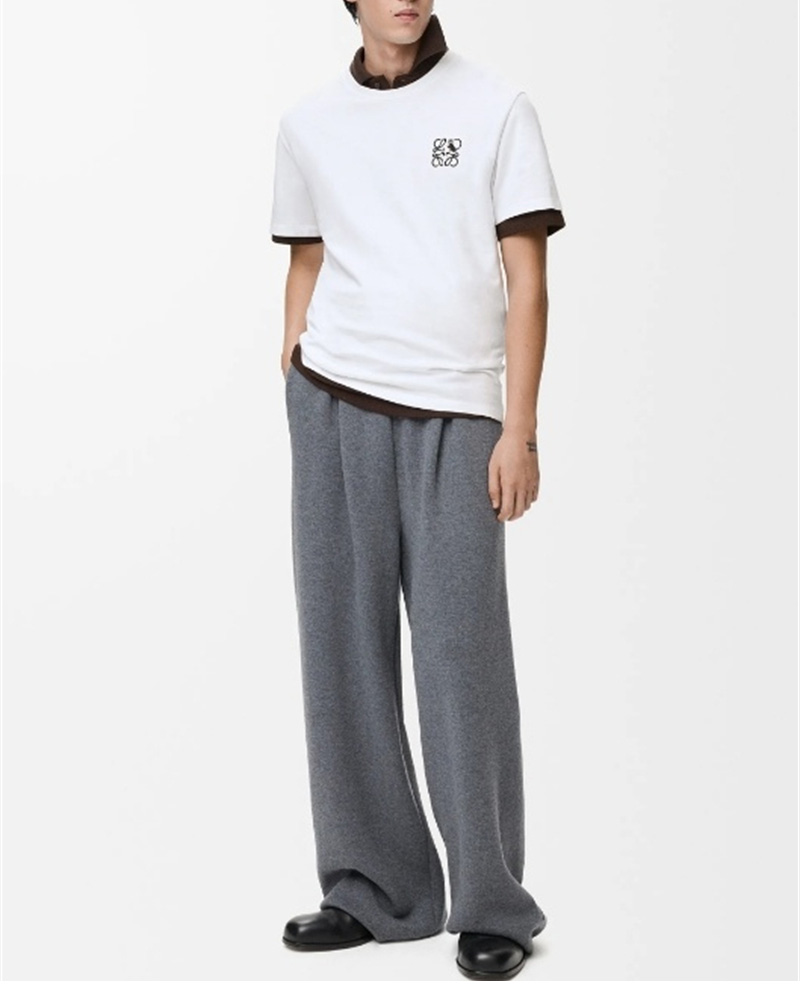 로에베 퓨처리스트 캣츠 아나그램 크루넥 반팔 티셔츠