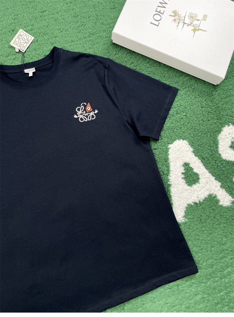 로에베 퓨처리스트 캣츠 아나그램 크루넥 반팔 티셔츠