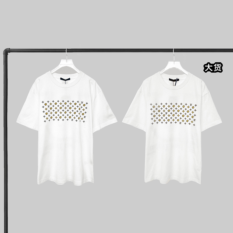 루이비통 x CPFM 모노그램 스마일 반팔 티셔츠