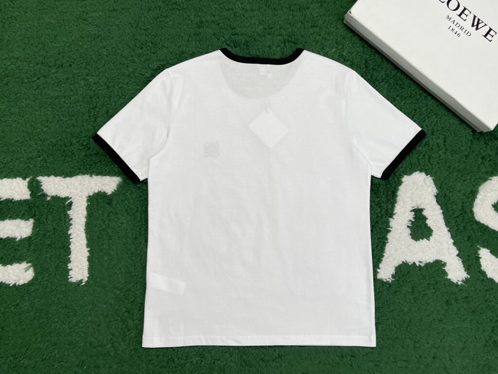 로에베 아나그램 로고 배색 반팔 티셔츠 “2COLOR”