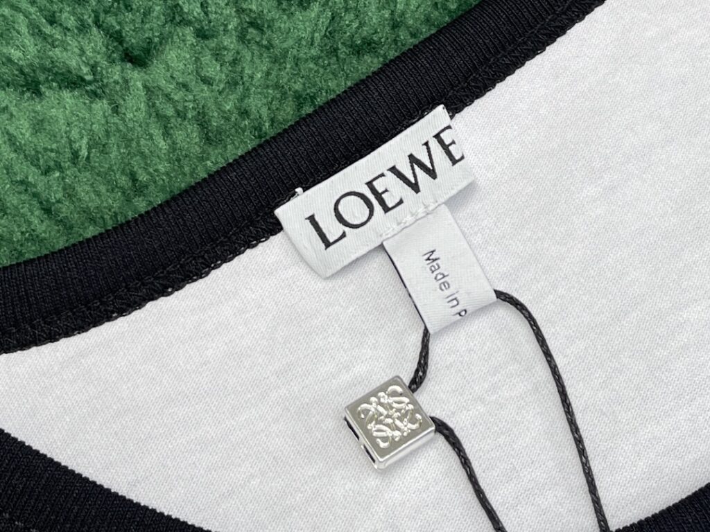 로에베 아나그램 로고 배색 반팔 티셔츠 “2COLOR”