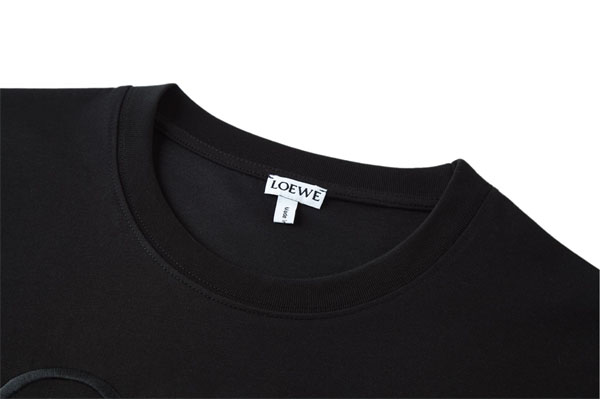 로에베 아나그램 문어 코튼 반팔 티셔츠