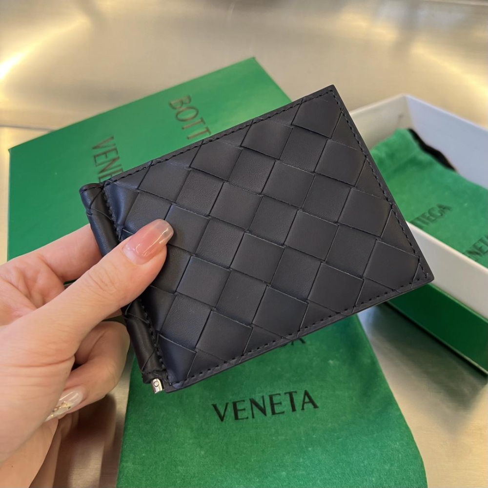 Bottega Veneta Intrecciato Bill_Clip_Wallet