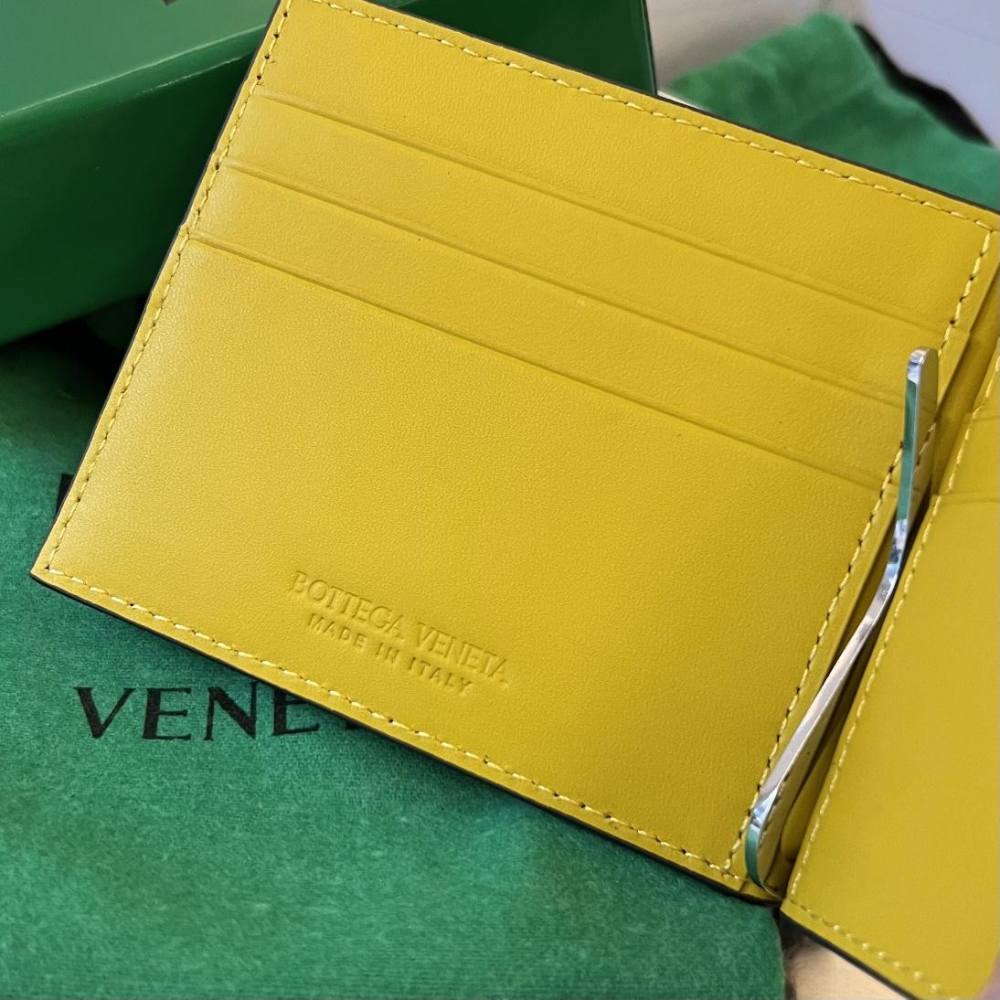 Bottega Veneta Intrecciato Bill_Clip_Wallet